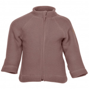 Jacheta lână merinos fleece cu manusi Mikk-line - Burlwood