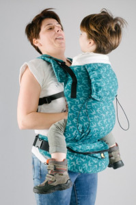Poarta-ma, Marsupiu Ergonomic, portbebe ,Luna Mare Plus, Randunici