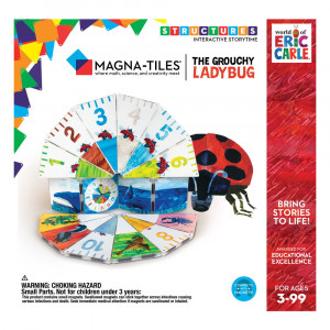 Magna-Tiles Structures, Gargarita morocanoasa, Eric Carle (16 piese)