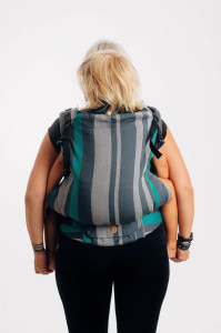 Marsupiu ergonomic LennyPreschool, Smoky Mint