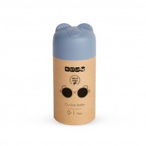 Ochelari de soare Ki ET LA (0-4 ani) - Ourson Silver Blue