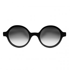 Ochelari de soare Ki ET LA ,4-6 ani - Round Black