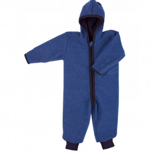 Overall din lână fiartă Iobio - Indigo