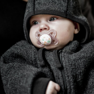 Overall lână fiartă boiled wool Mikk-line - Grey Melange