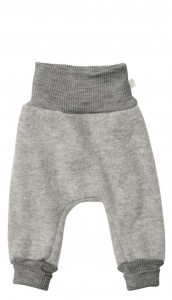 Pantaloni bloomers Disana lână organica boiled wool - Grey