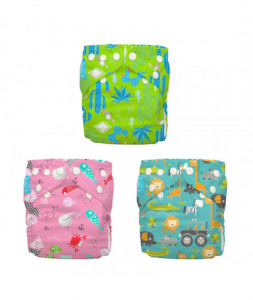 Set 3 scutece textile Charlie Banana