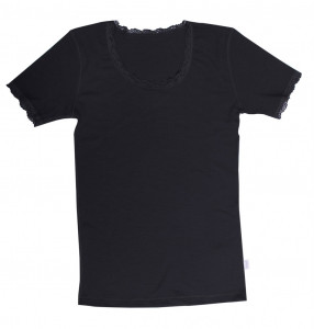 Tricou femei Joha lână merinos - Cecilie Black