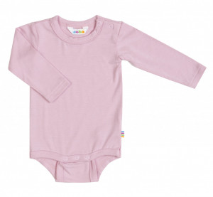 Body din bambus cu maneca lunga Joha - Basic Dusty Rose