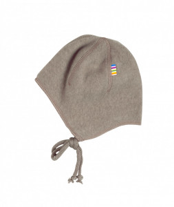 Caciula lână merinos fleece Joha - Basic Sesame Melange