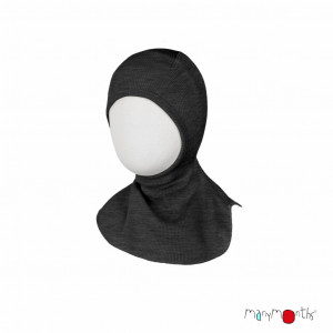 Cagula ManyMonths lână merinos - Foggy Black