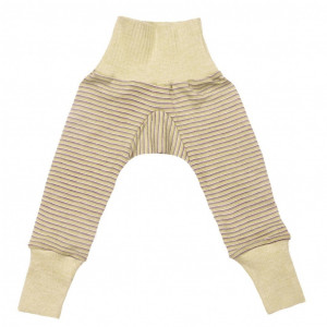Cei mai comozi pantaloni din lână merinos si mătase, Cosilana - Green Plum