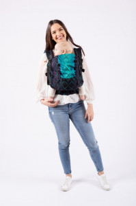 Marsupiu Ergonomic, Isara The Trendsetter, marime Toddler, Diamonda Play of Lights