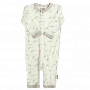 Jumpsuit Joha lână merinos si matase, cu fermoar - Paperplane, marimea 60