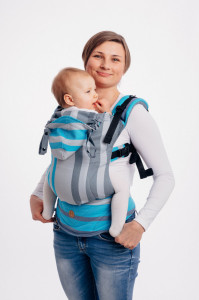 Marsupiu ergonomic LennyGo Toddler, Misty Morning