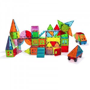 Magna-Tiles Metropolis set magnetic (110 piese)