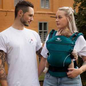 Marsupiu Ergonomic, Manduca First, Teal