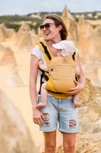 Marsupiu Ergonomic, Manduca XT Denim Gold