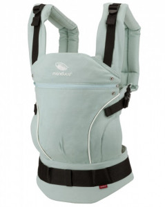 Marsupiu Ergonomic, portbebe , Manduca First, PureCotton Mint