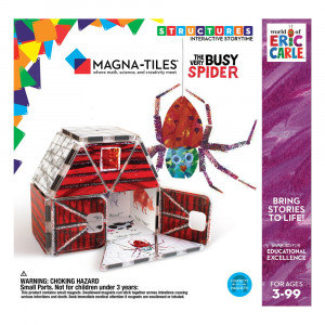 Paianjenul cel harnic, Eric Carle, Magna-Tiles Structures