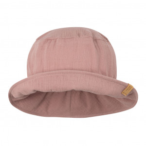 Pălărie din muselină dublă de bumbac - Pink Stone, Pure Pure