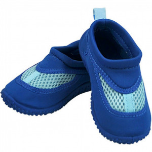 Pantofi de plaja/apa cu aerisire Royal Blue Green Sprouts by iPlay