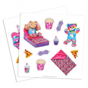 Pijama Party, set cu autocolante, Magna-Tiles Structures
