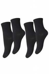 Sosete subtiri din bambus mp Denmark (set 2 perechi) - Black