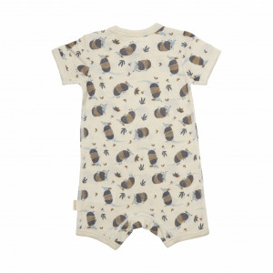 Summersuit din bambus extrafin si lână merinos - Winter Sky, Celavi
