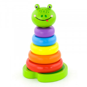 Turn montessori din lemn - Broscuta