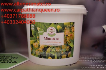 Miere de tei in galetuse noi de plastic alimentar de 14 kg=10 litri cu tot cu livrare oriunde in Romania