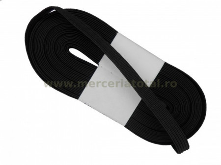 elastic 7mm negru