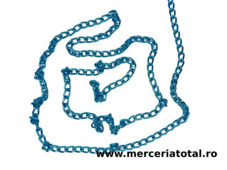 Lant design 3mm turcoaz