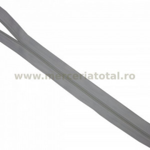 Fermoar metraj T3 alb