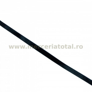 Panglica saten 7mm negru
