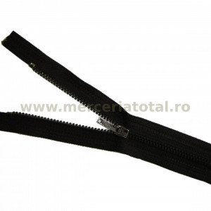 Fermoar metalic 15cm maro inchis