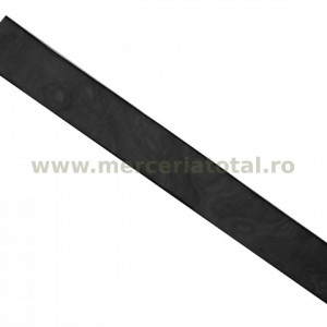 Panglica organza 25mm negru