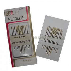 Set 12 ace 1/5 broderie