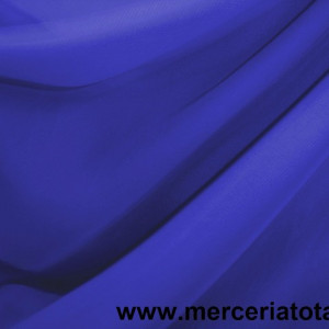 Voal chiffon albastru