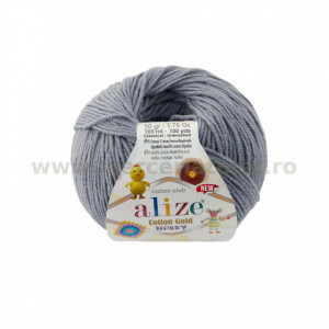 Alize Cotton Gold Hobby New 87 coal grey