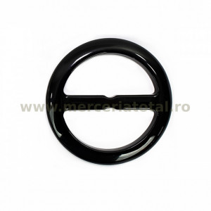 Catarama plastic rotunda 40mm negru