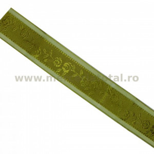Panglica organza cu model olive