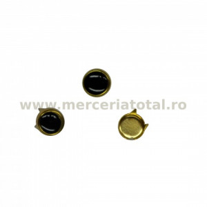 Tinte metalice negru 6mm