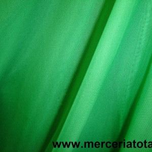 Voal chiffon verde
