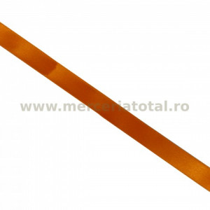 Panglica saten 12mm portocaliu