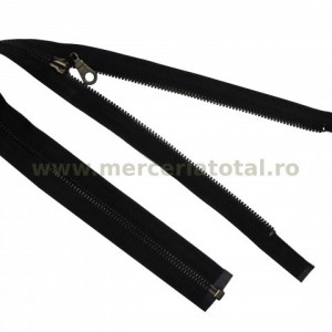 Fermoar metalic detasabil 50cm negru
