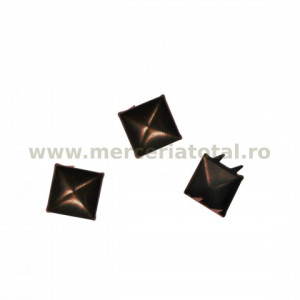 Tinte metalice piramida 10mm *cupru*