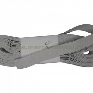 Elastic 25mm alb