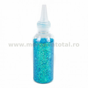 Sclipici Glitter bleu
