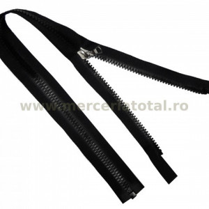 Fermoar plastic detasabil 50cm negru