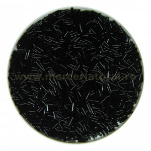 Margele tubulare negru